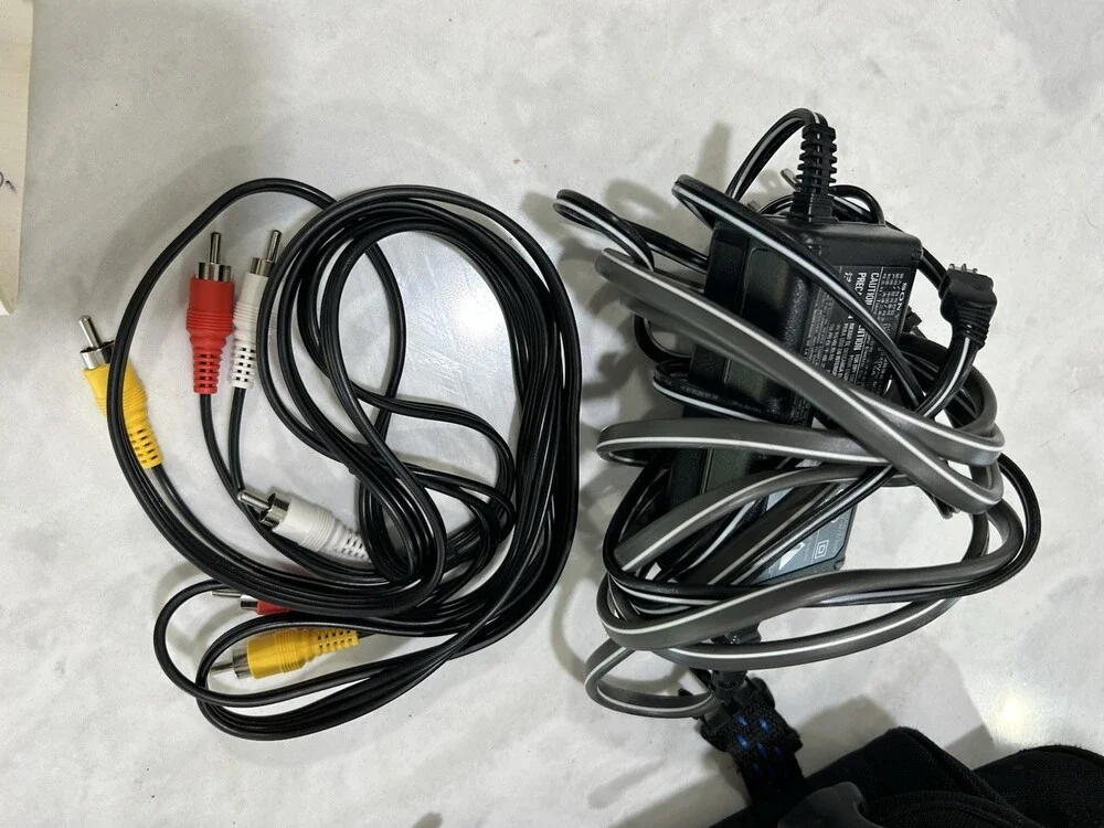 Sony Handycam CCD-TRV128 Hi8 Camcorder Video Camera With Charger, Cords And Box